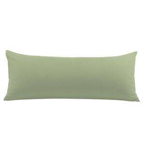 Body Pillowcase with Zipper Closure Microfiber 20"x54" Sage